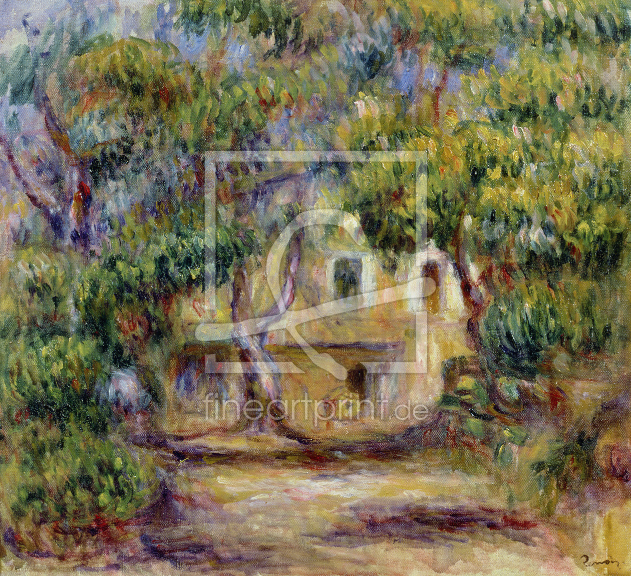 Bild-Nr.: 31001155 The Farm at Les Collettes, c.1915 erstellt von Renoir, Pierre-Auguste