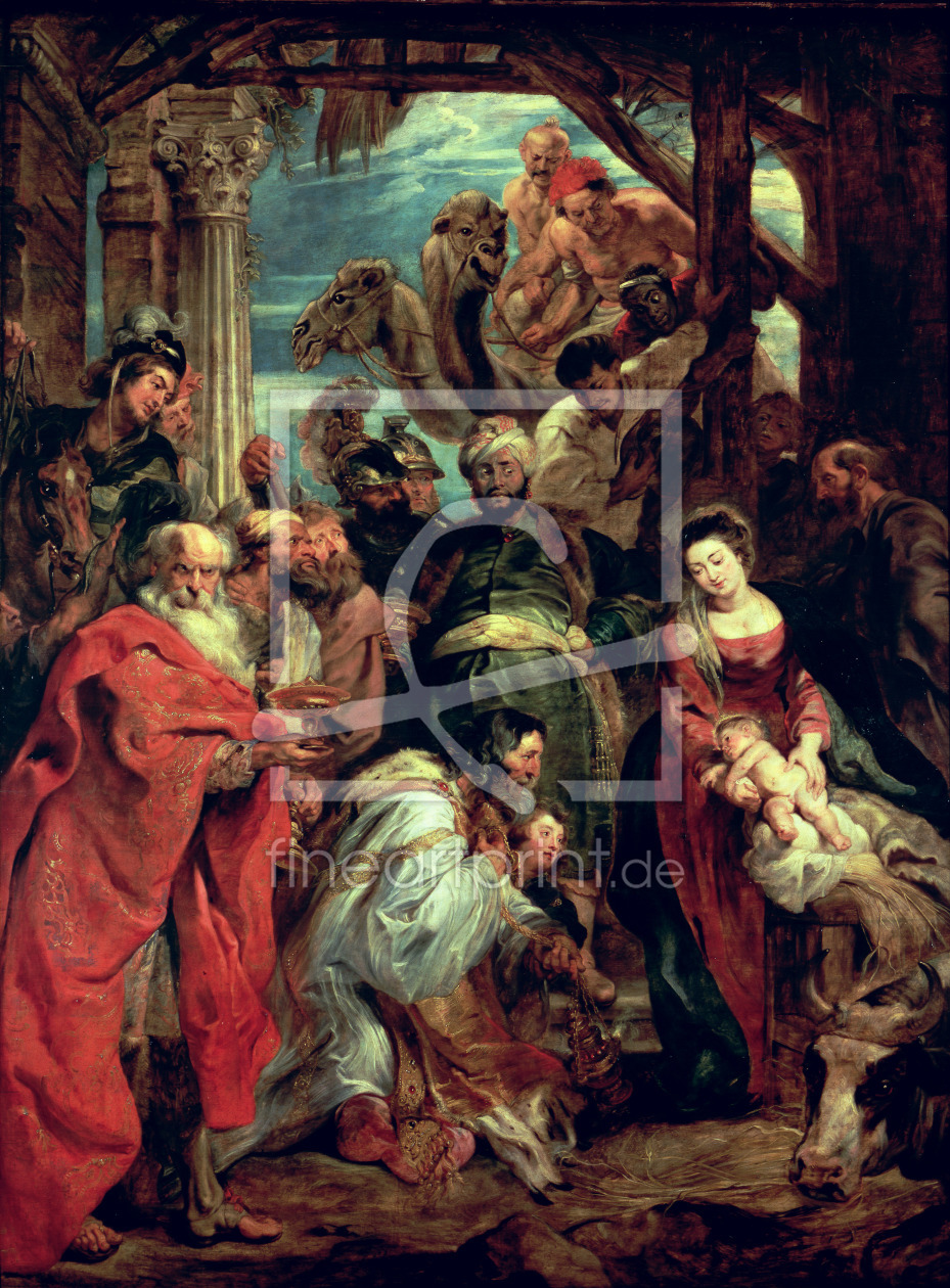 Bild-Nr.: 31001185 Adoration of the Magi, 1624 erstellt von Rubens, Peter Paul