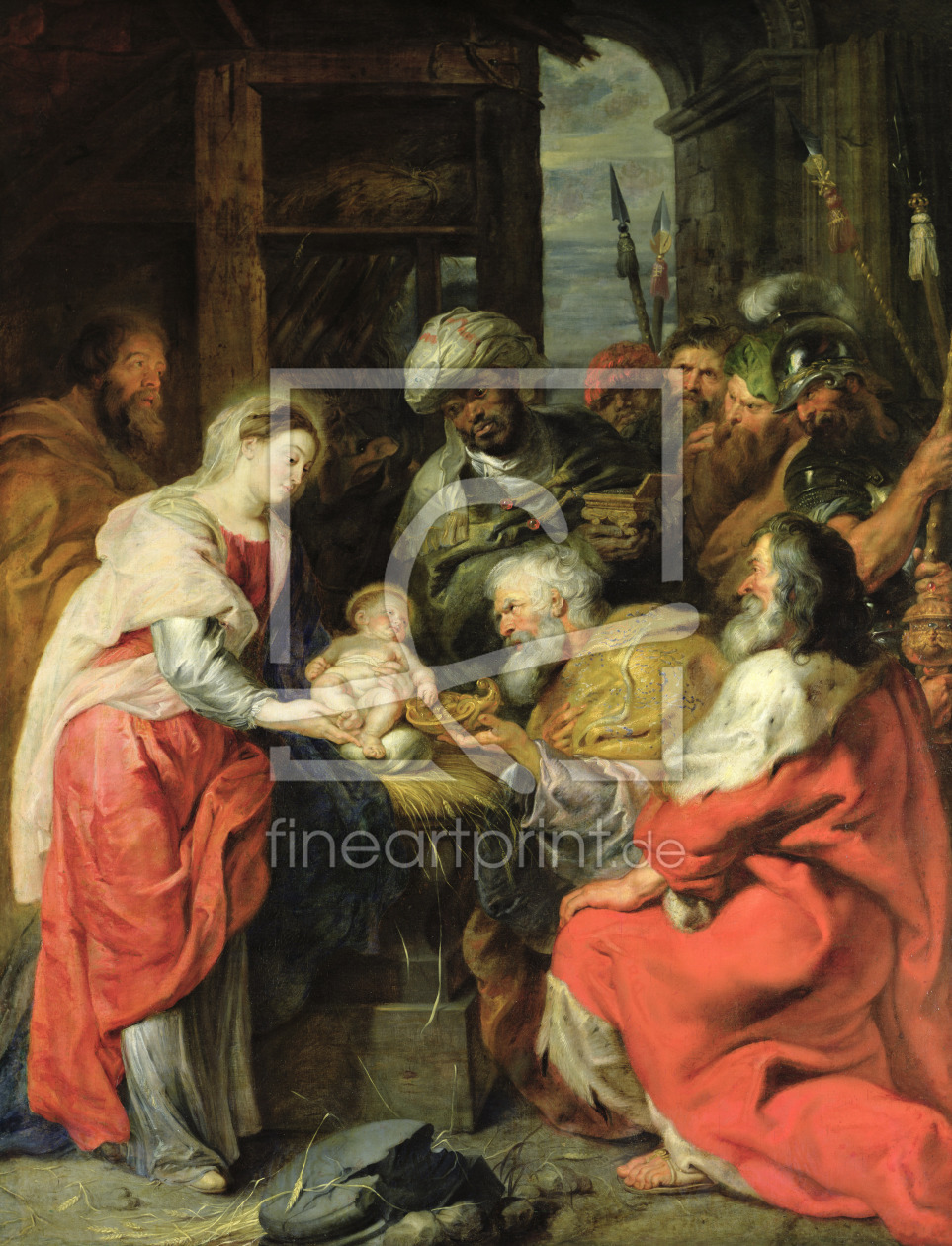 Bild-Nr.: 31001186 Adoration of the Magi, 1626-29 erstellt von Rubens, Peter Paul