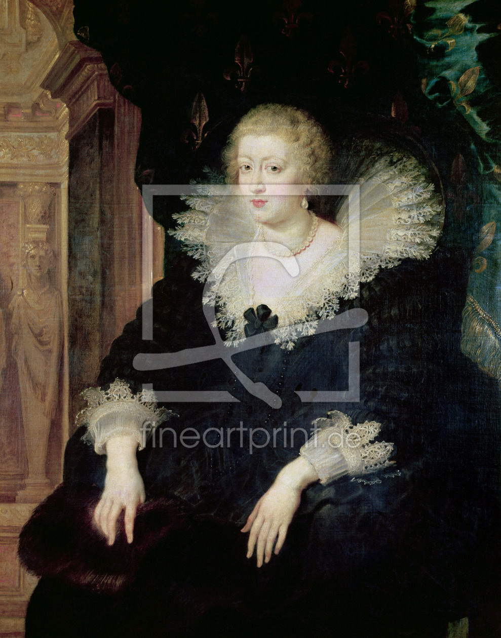 Bild-Nr.: 31001195 Portrait of Anne of Austria c.1622 erstellt von Rubens, Peter Paul
