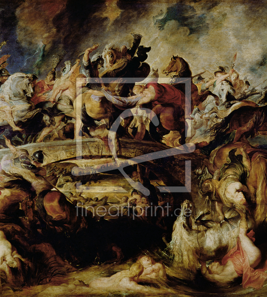 Bild-Nr.: 31001212 Battle of the Amazons and Greeks , c.1617 erstellt von Rubens, Peter Paul