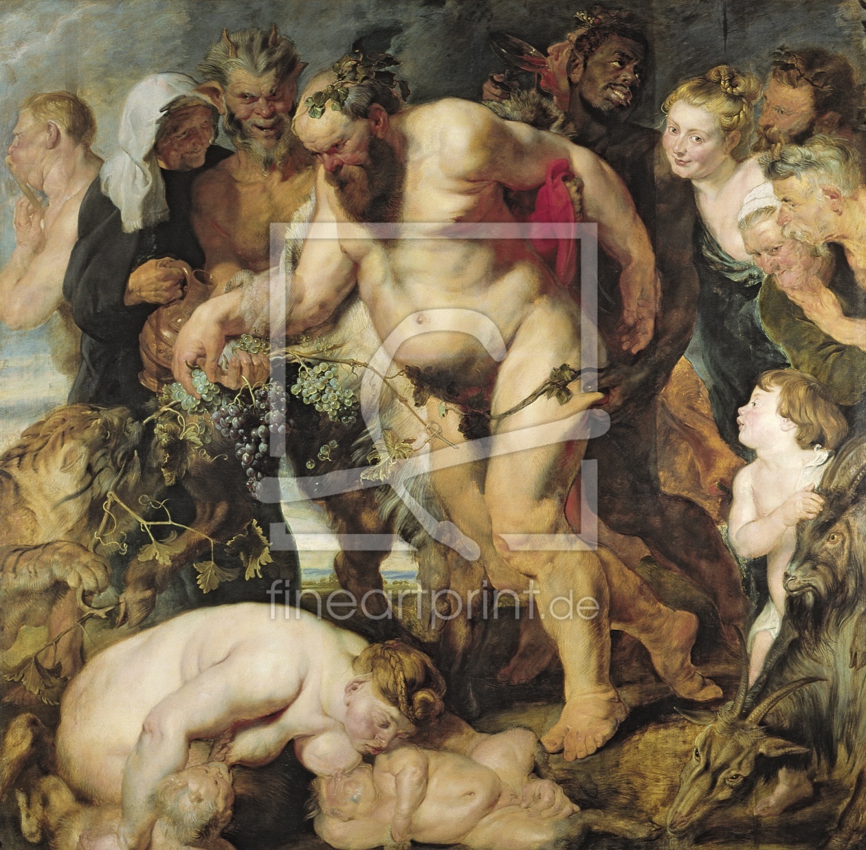 Bild-Nr.: 31001223 The Drunken Silenus, c.1617-18 erstellt von Rubens, Peter Paul