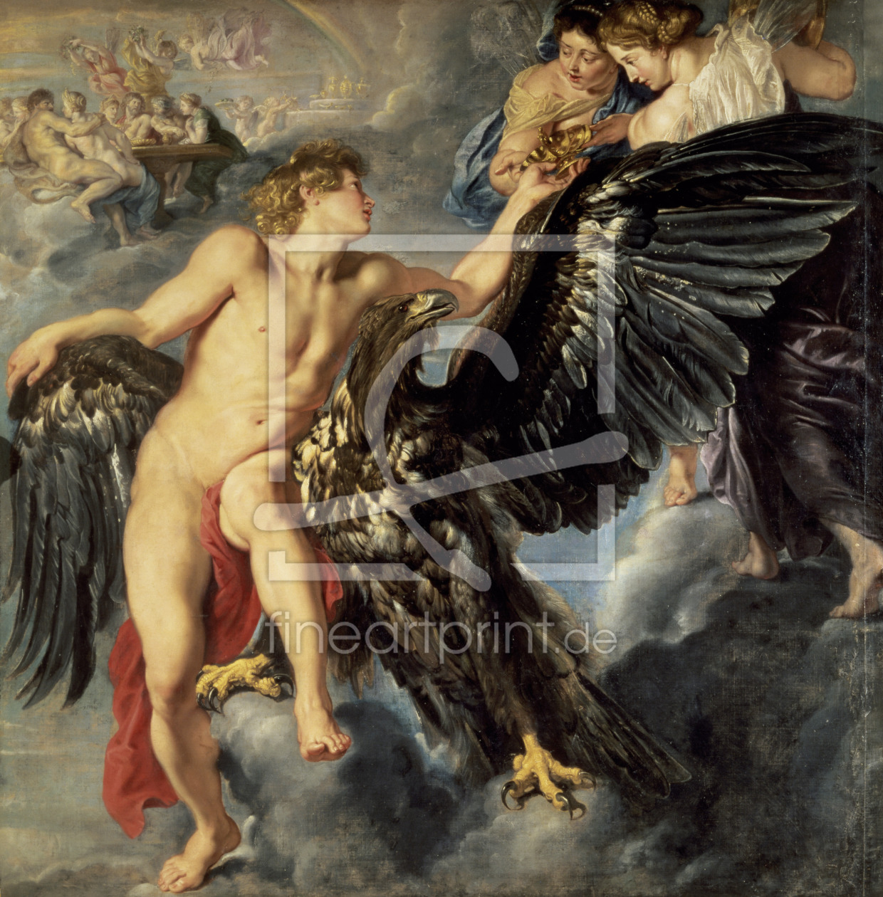 Bild-Nr.: 31001226 The Kidnapping of Ganymede erstellt von Rubens, Peter Paul