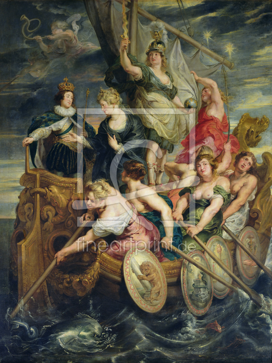 Bild-Nr.: 31001230 The Majority of Louis XIII 20th October 1614, 1621-25 erstellt von Rubens, Peter Paul
