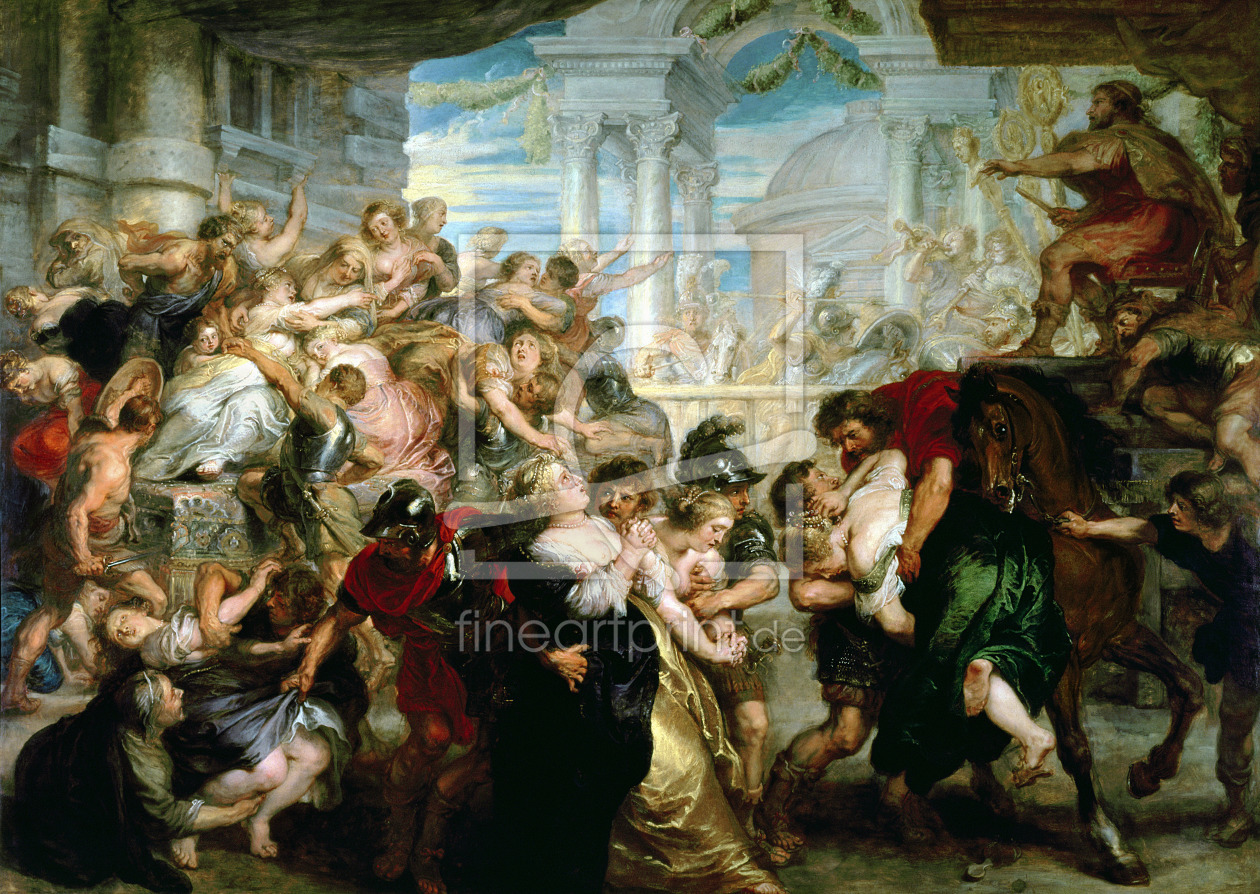 Bild-Nr.: 31001233 The Rape of the Sabine Women, c.1635-40 erstellt von Rubens, Peter Paul