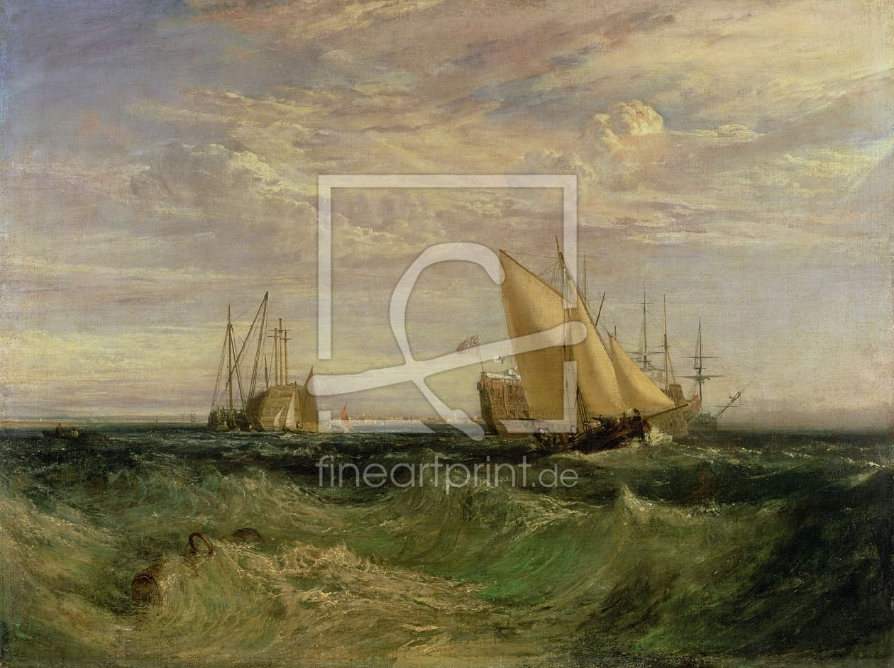Bild-Nr.: 31001283 The Confluence of the Thames and the Medway, c.1808 erstellt von Turner, Joseph Mallord William