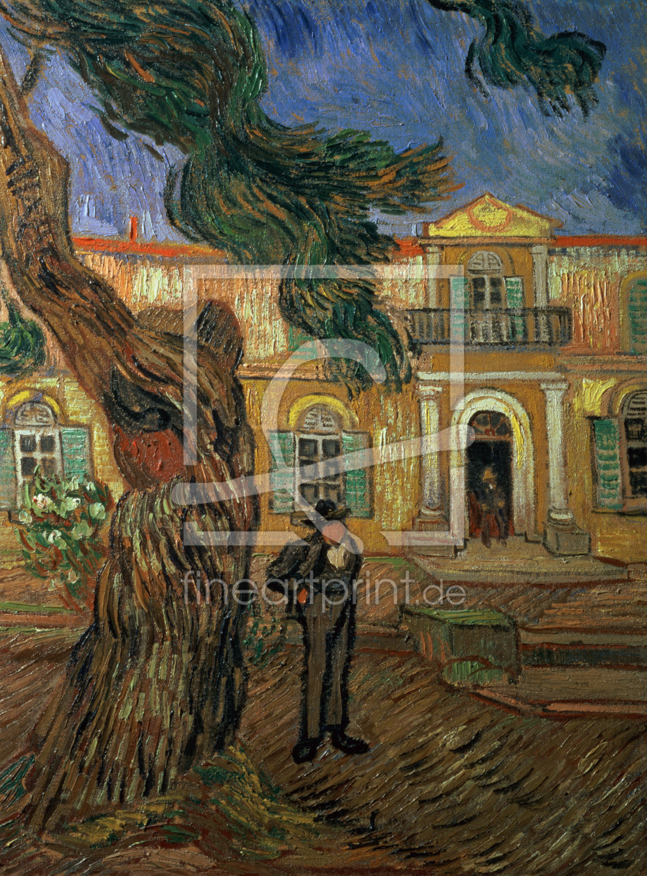 Bild-Nr.: 31001357 St. Paul's Hospital, St Remy, 1889 erstellt von van Gogh, Vincent