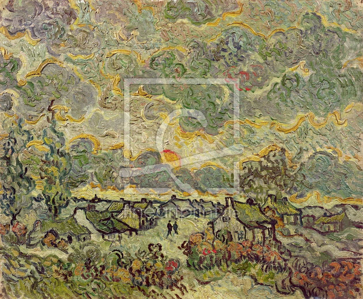 Bild-Nr.: 31001366 Autumn landscape, 1890 erstellt von van Gogh, Vincent