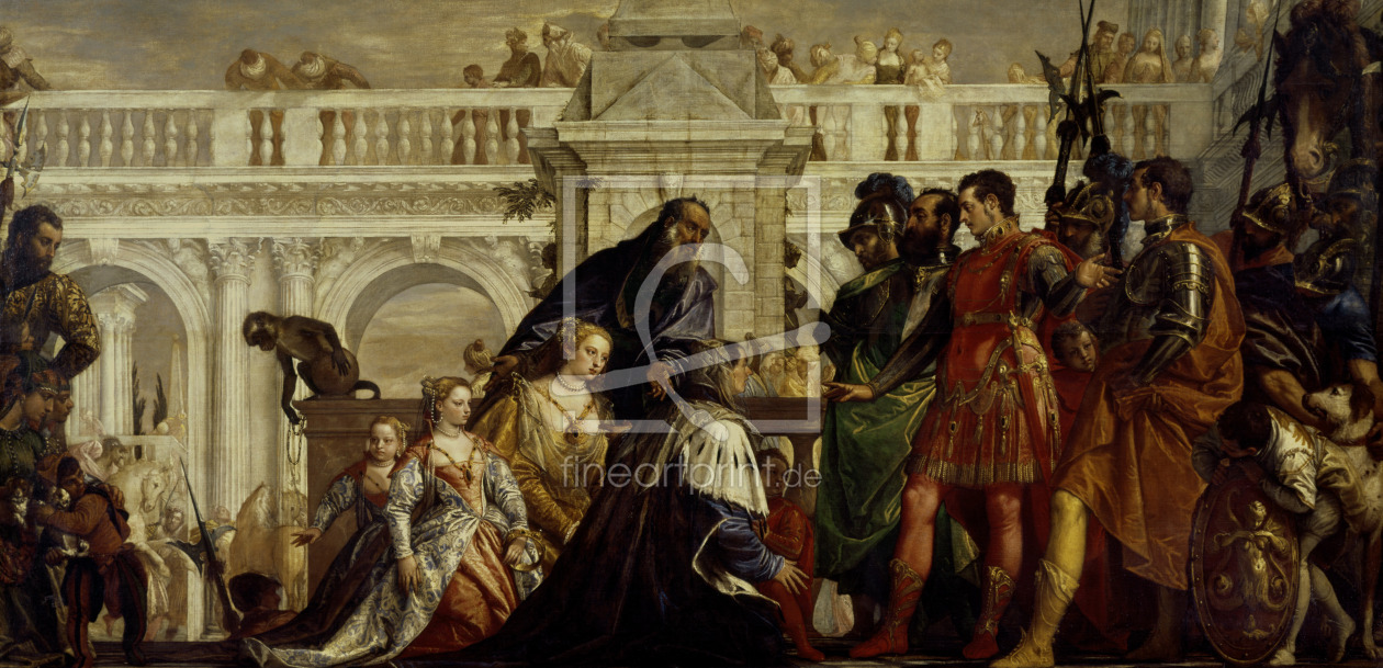 Bild-Nr.: 31001409 Family of Darius before Alexander the Great erstellt von Veronese, Paolo