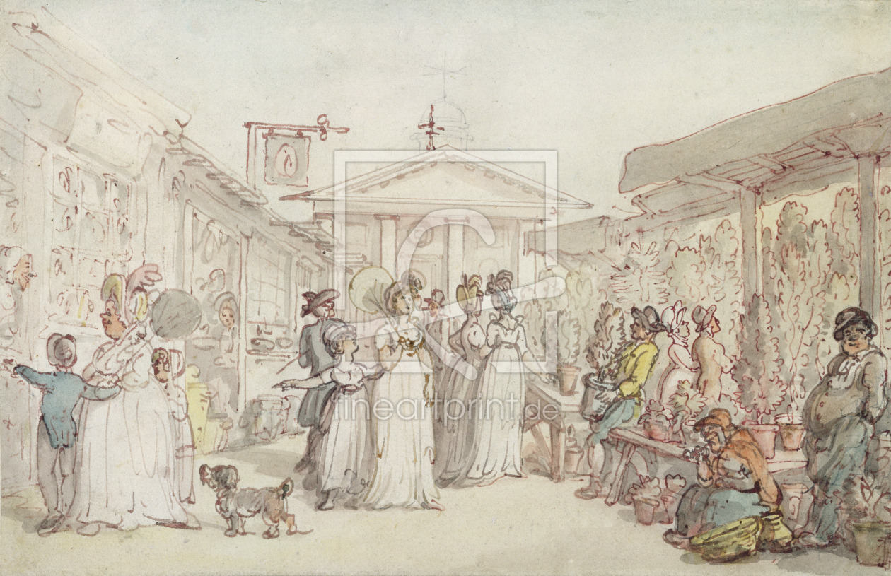 Bild-Nr.: 31001491 Covent Garden Market, c.1795-1810 erstellt von Rowlandson, Thomas