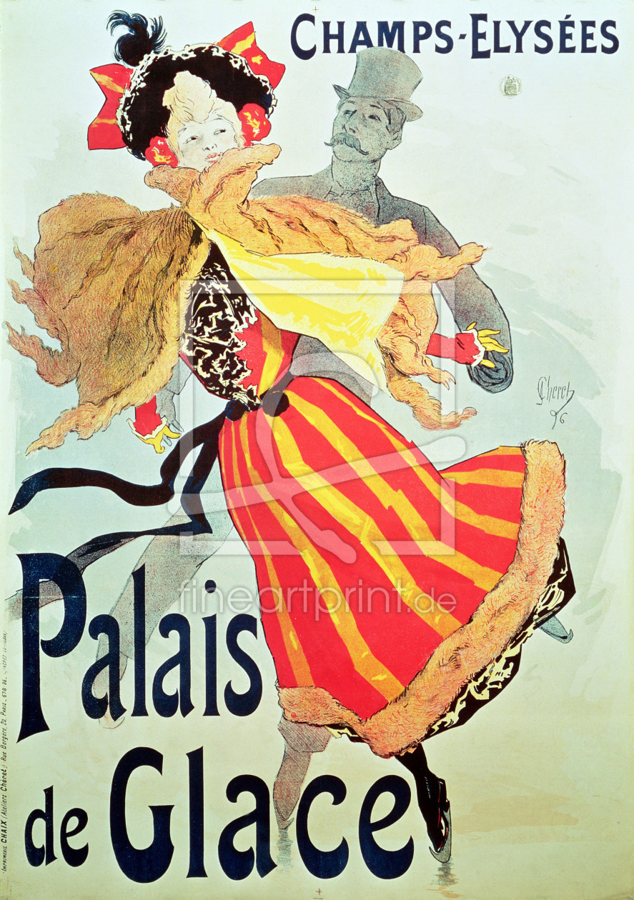 Bild-Nr.: 31001606 'Ice Palace', Champs Elysees, Paris, 1893 erstellt von Cheret, Jules