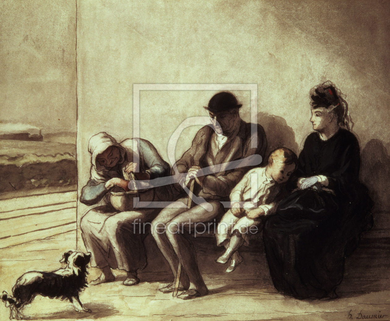 Bild-Nr.: 31001612 Wayside Railway Station erstellt von Daumier, Honore