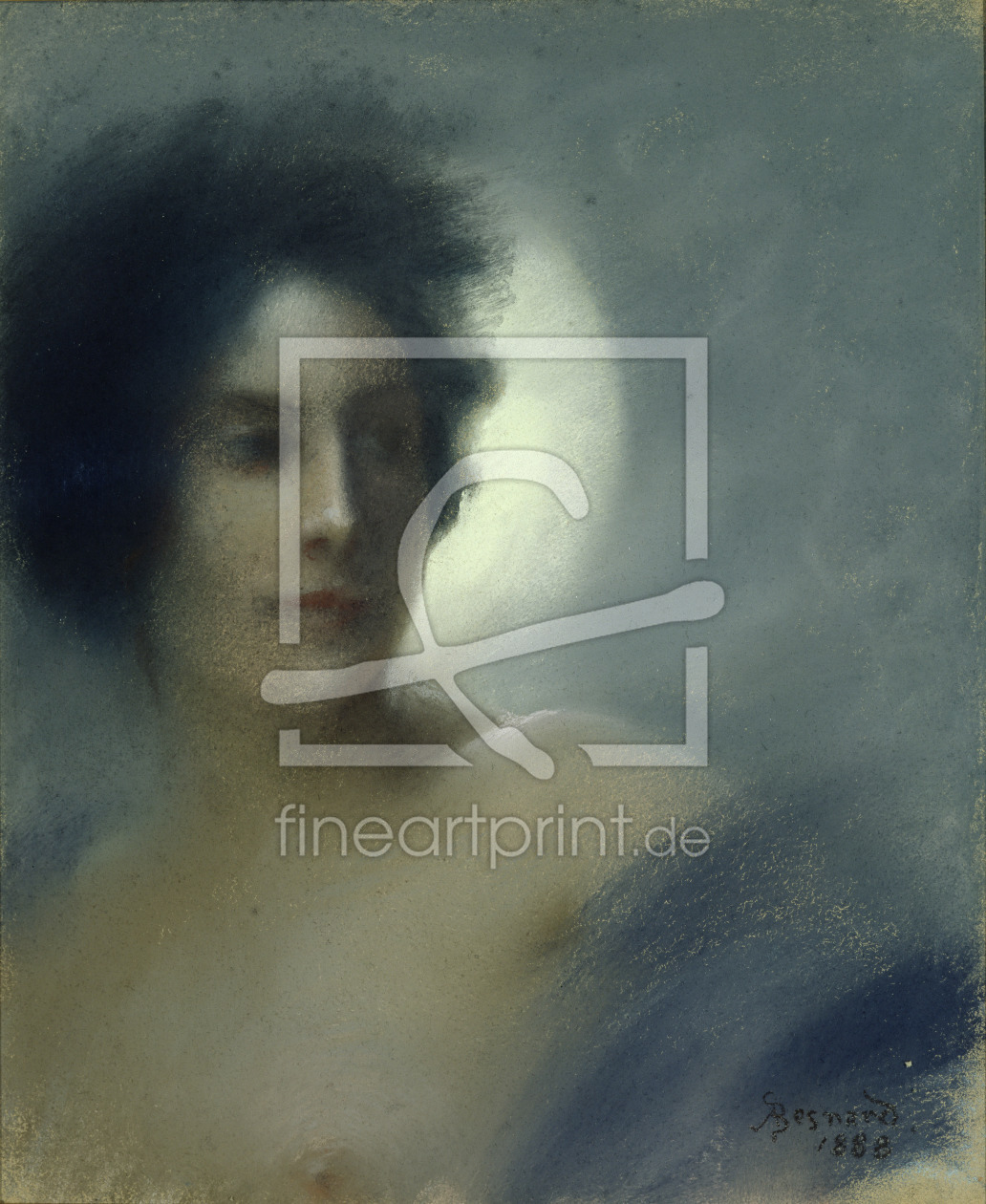 Bild-Nr.: 31001634 Woman with a Crescent Moon or, The Eclipse, 1888 erstellt von Besnard, Paul Albert