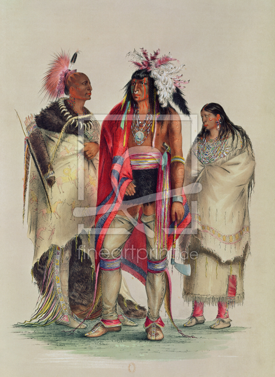 Bild-Nr.: 31001703 North American Indians, c.1832 erstellt von Catlin, George