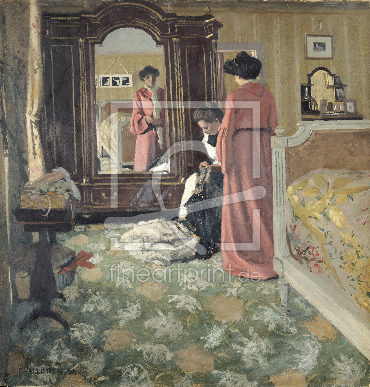 Bild-Nr.: 31001737 Interior, 1904 erstellt von Vallotton, Felix Edouard