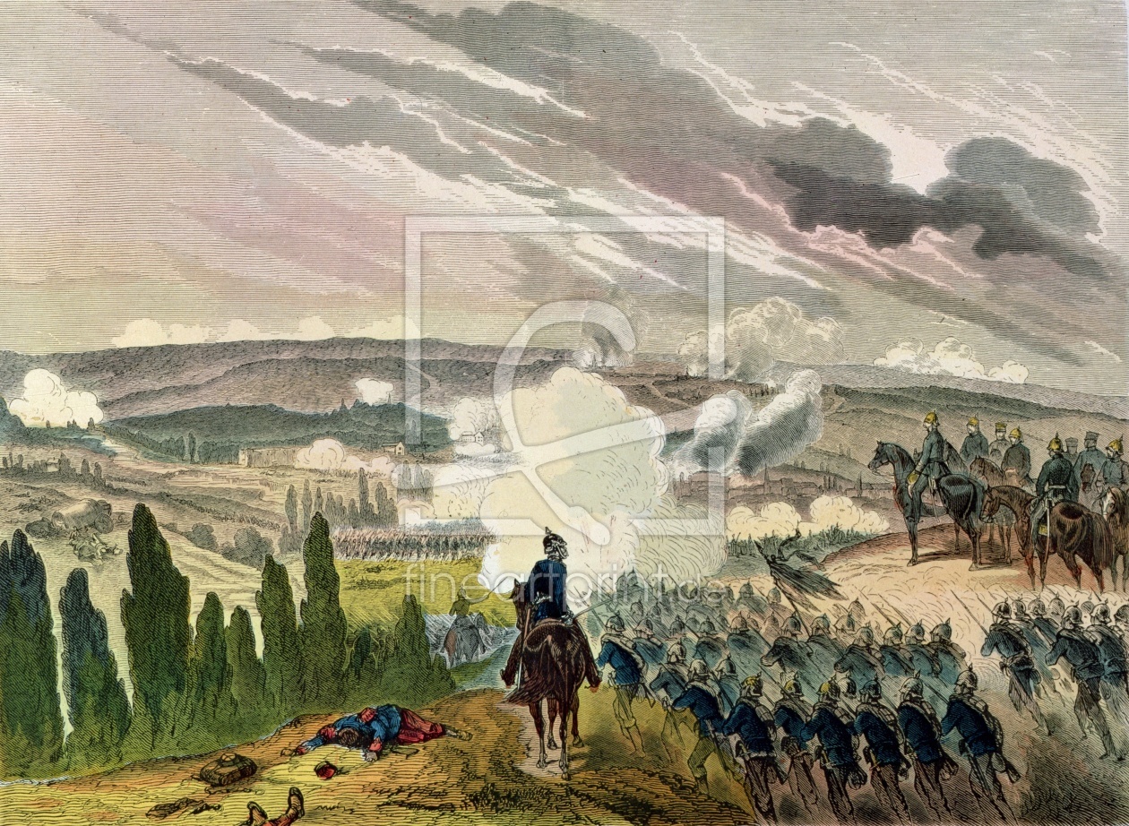 Bild-Nr.: 31001873 The Battle of Sedan, 1st September 1870 erstellt von Anonyme Künstler