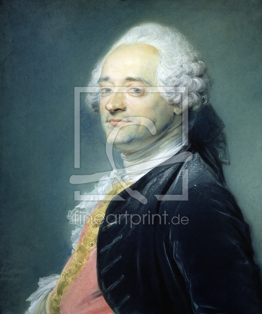Bild-Nr.: 31002063 Portrait of Maurice Quentin de la Tour , 1750 erstellt von Perroneau, Jean-Baptiste