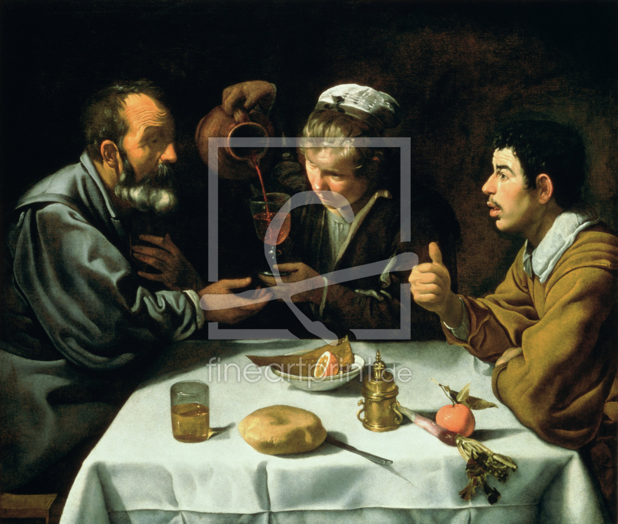 Bild-Nr.: 31002072 The Lunch, 1620 erstellt von Velazquez, Diego Rodriguez de Silva y