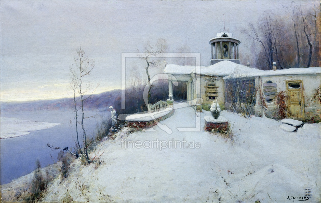 Bild-Nr.: 31002084 A deserted manor house erstellt von Solokov, Vladimir Pavlovich