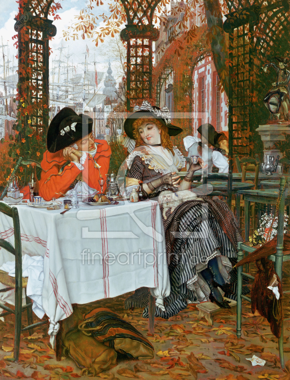 Bild-Nr.: 31002164 A Luncheon , c.1868 erstellt von Tissot, James Jacques Joseph