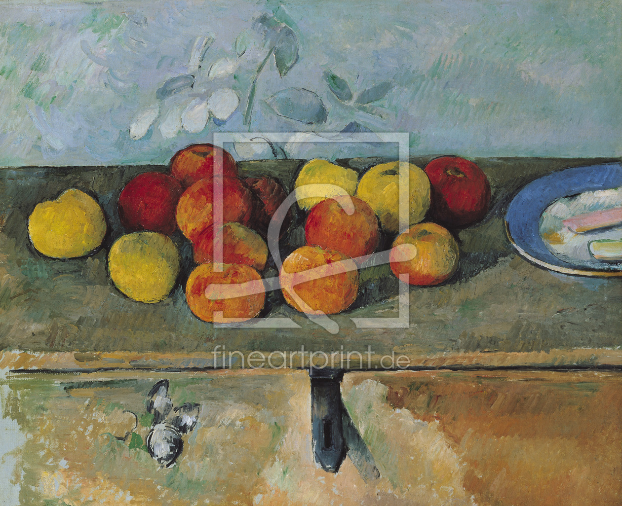 Bild-Nr.: 31002190 Still life of apples and biscuits, 1880-82 erstellt von Cezanne, Paul