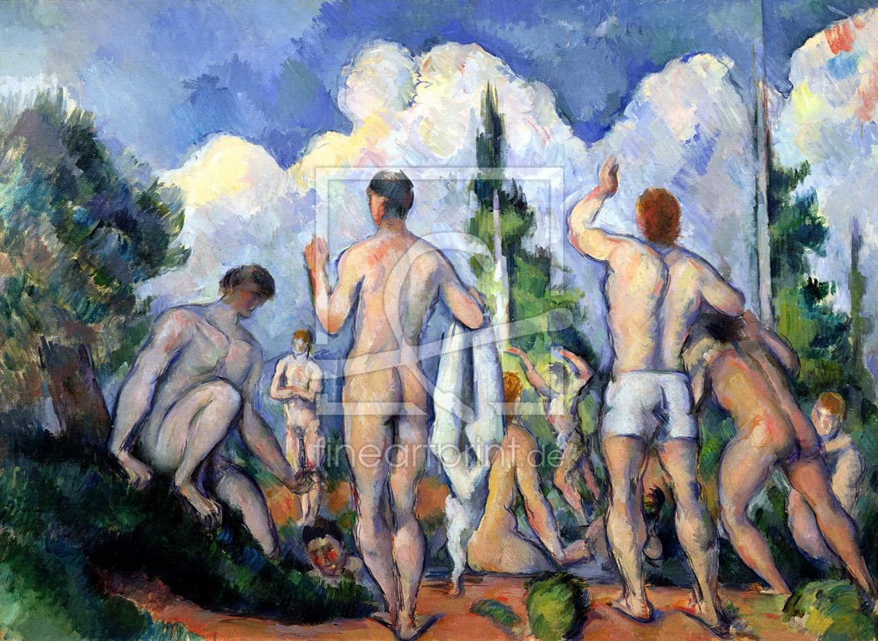 Bild-Nr.: 31002197 The Bathers, c.1890-92 erstellt von Cezanne, Paul