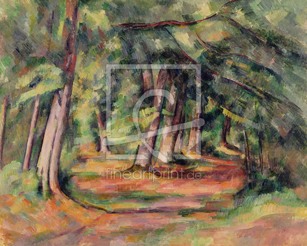 Bild-Nr.: 31002207 Sous-bois 1890-94 erstellt von Cezanne, Paul