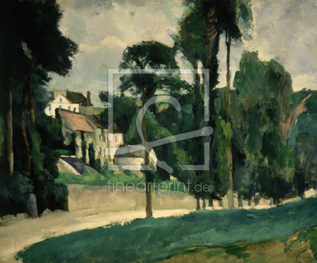 Bild-Nr.: 31002210 The Road at Pontoise, 1875 erstellt von Cezanne, Paul
