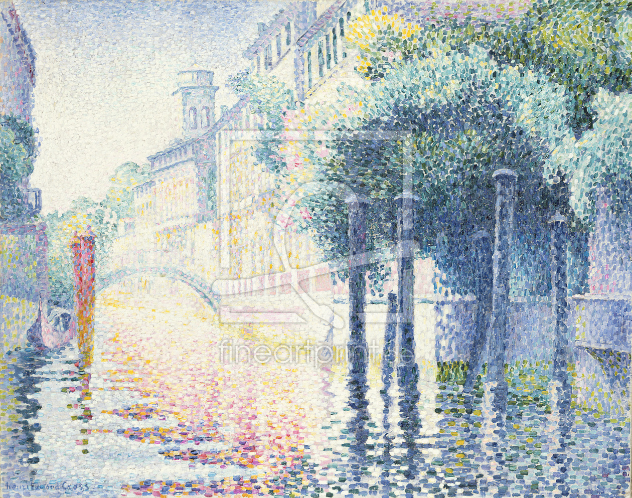Bild-Nr.: 31002224 Rio San Trovaso, Venice, 1903-4 erstellt von Cross, Henri-Edmond