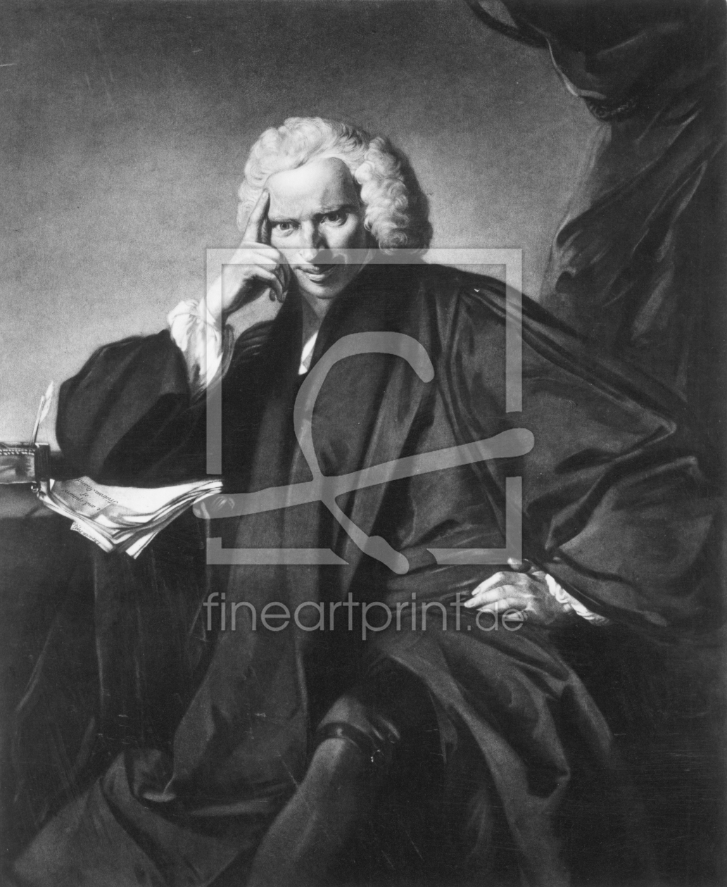 Bild-Nr.: 31002231 Laurence Sterne, engraved by Edward Fisher erstellt von Reynolds, Sir Joshua