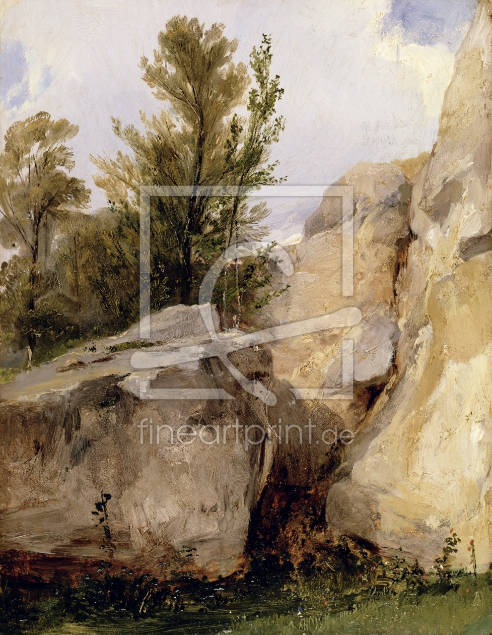 Bild-Nr.: 31002254 In the Forest of Fontainebleau, c.1825 erstellt von Bonington, Richard Parkes