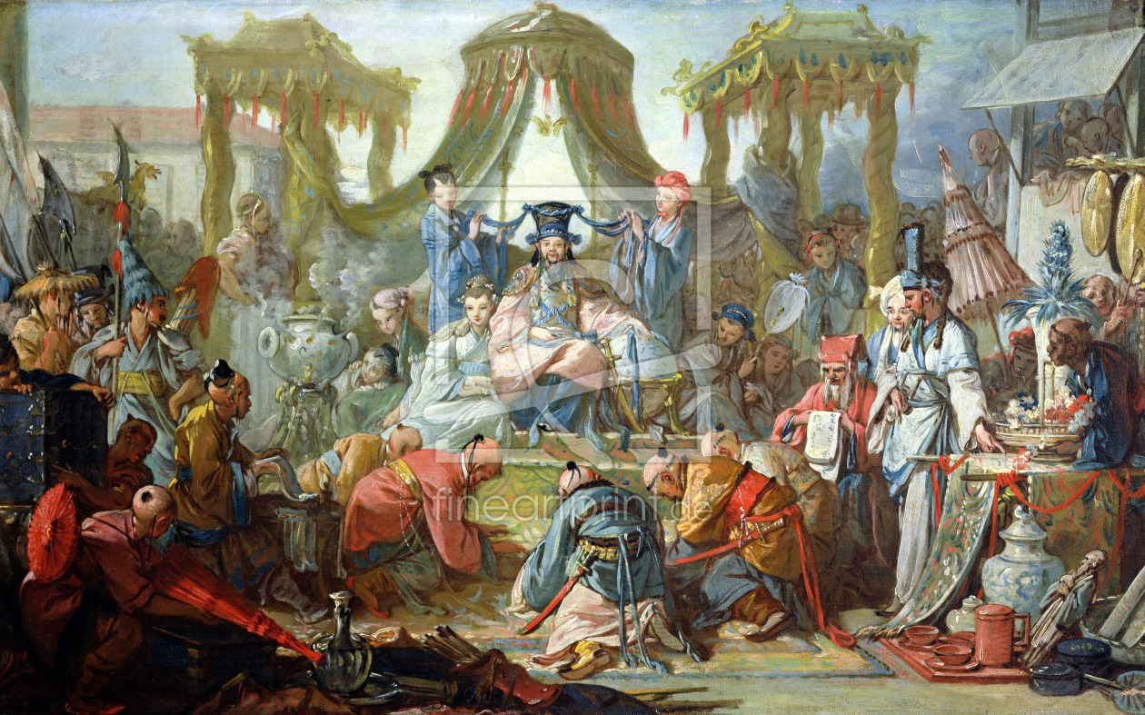 Bild-Nr.: 31002276 The Chinese Marriage, or An Audience with the Emperor of China, c.1742 erstellt von Boucher, Francois