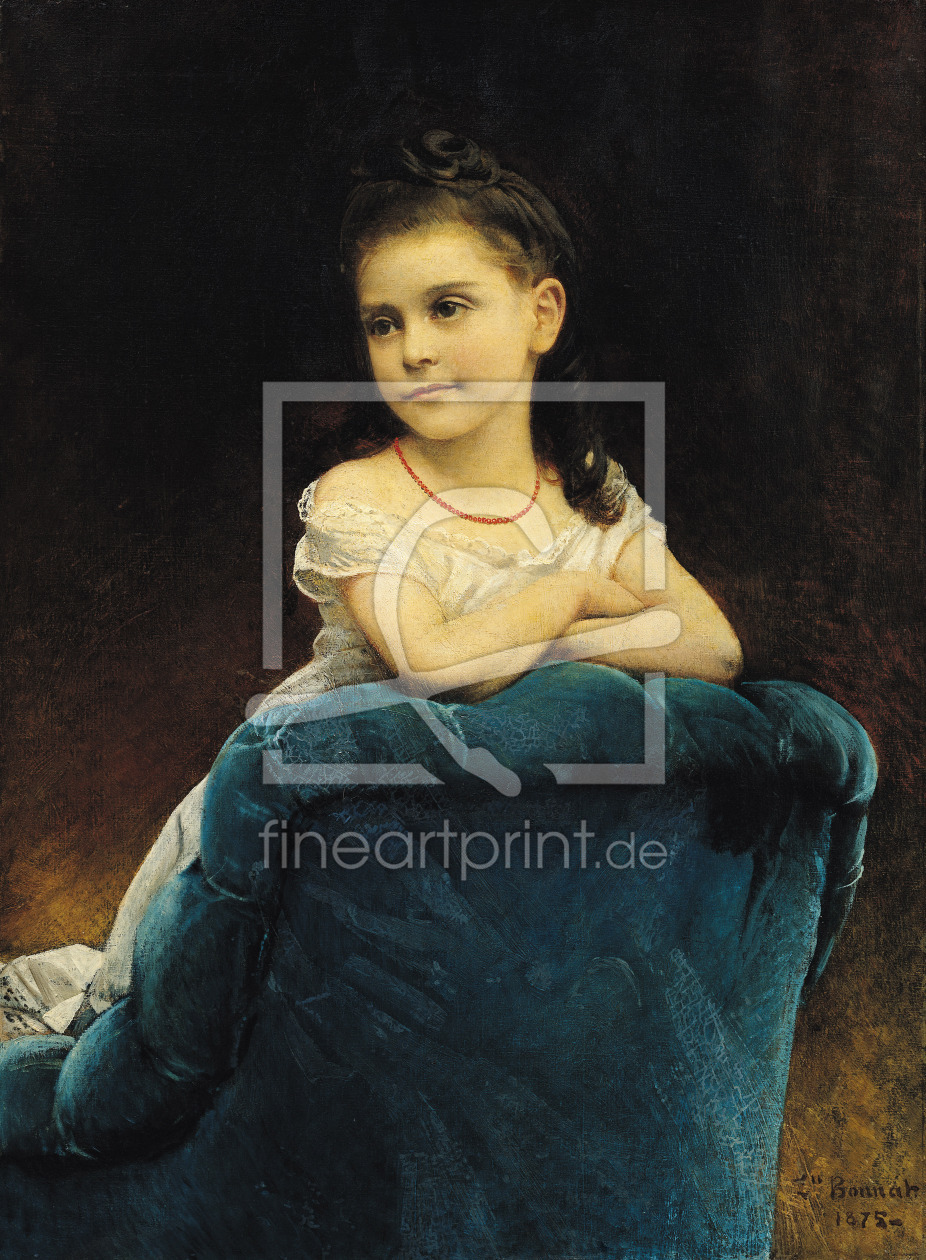 Bild-Nr.: 31002308 Portrait of Mademoiselle Franchetti, 1877 erstellt von Bonnat, Leon Joseph Florentin