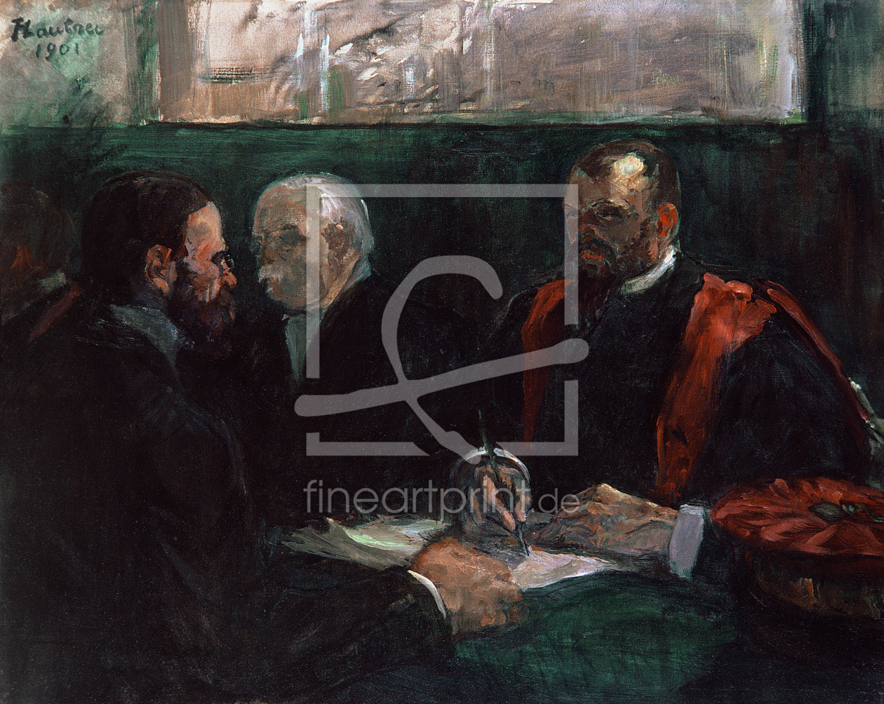 Bild-Nr.: 31002318 Examination at the Faculty of Medicine, 1901 erstellt von Toulouse-Lautrec, Henri de