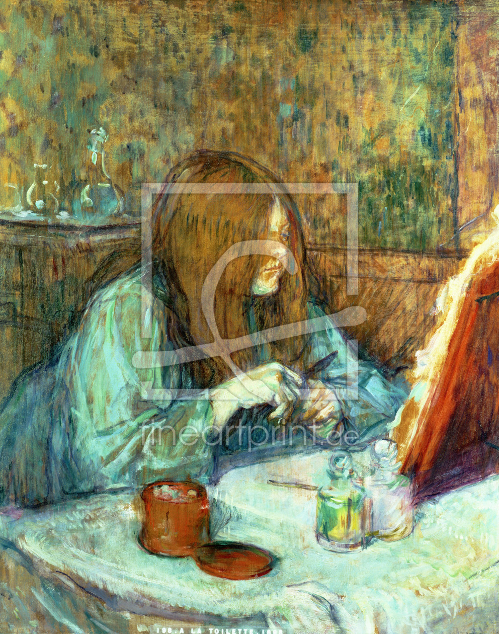 Bild-Nr.: 31002347 Madame Poupoule at her Toilet, 1898 erstellt von Toulouse-Lautrec, Henri de