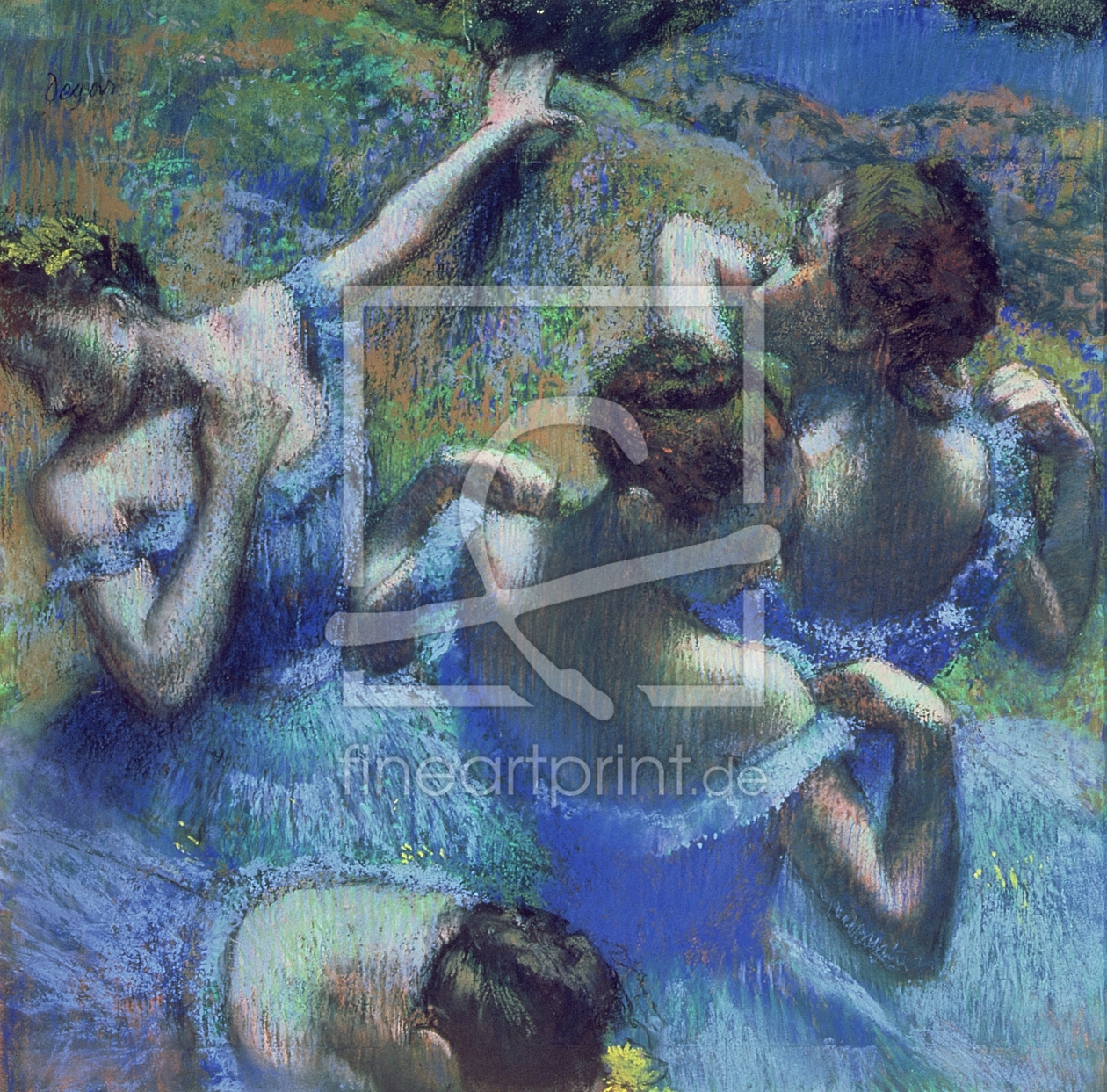 Bild-Nr.: 31002391 Blue Dancers, c.1899 erstellt von Degas, Edgar
