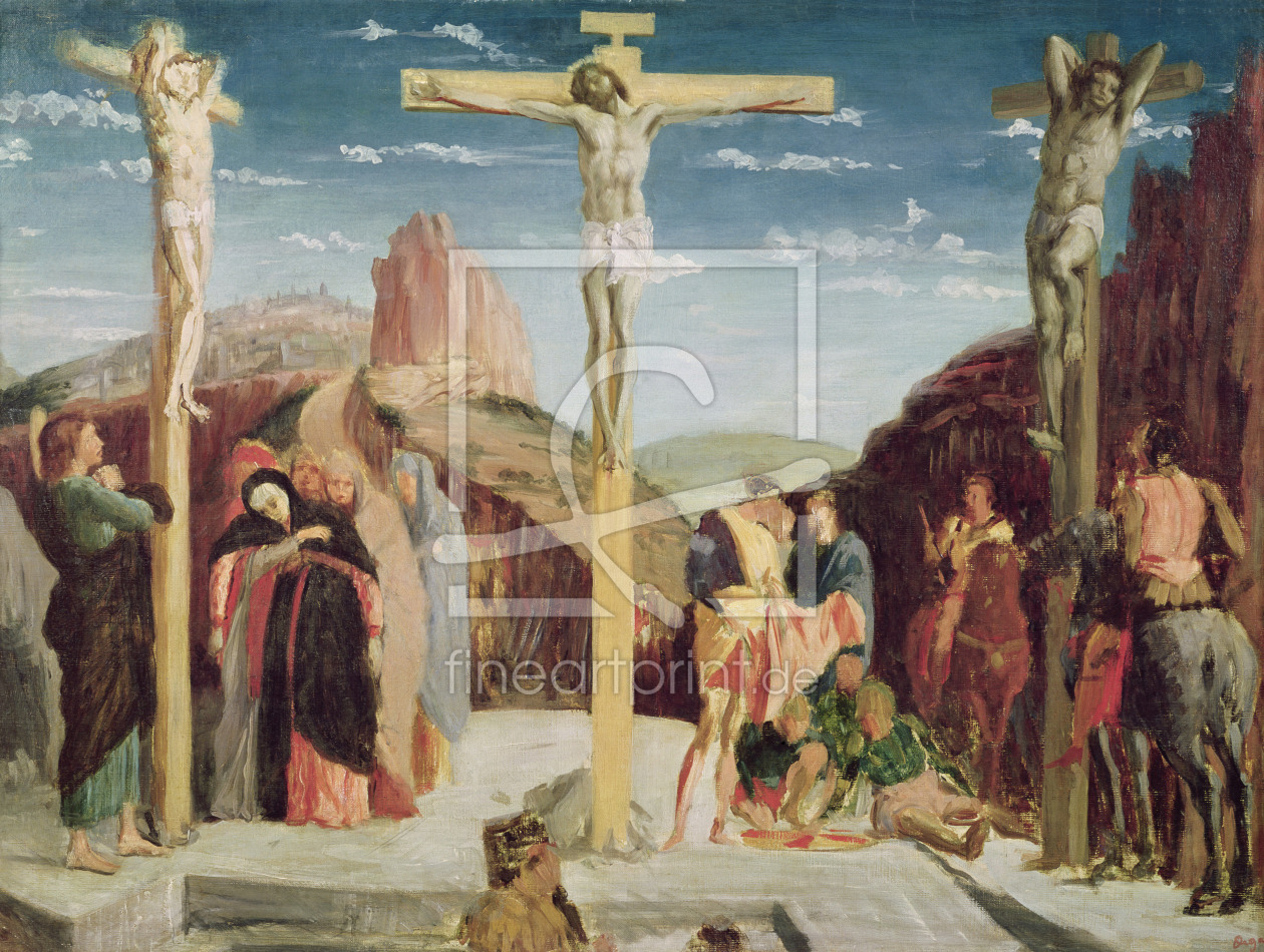 Bild-Nr.: 31002397 Calvary, after a painting by Andrea Mantegna erstellt von Degas, Edgar