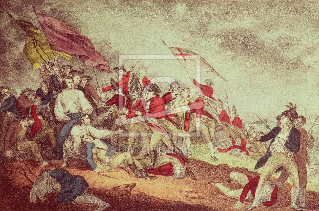 Bild-Nr.: 31002432 Battle at Bunker's Hill erstellt von Currier, Nathaniel and Ives, J.M.