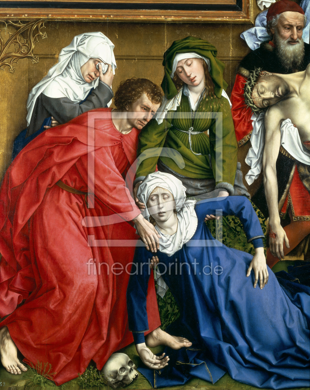 Bild-Nr.: 31002493 Descent from the Cross, c.1435 erstellt von Weyden, Rogier van der