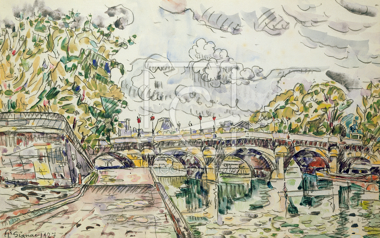 Bild-Nr.: 31002526 The Pont Neuf, Paris, 1927 erstellt von Signac, Paul