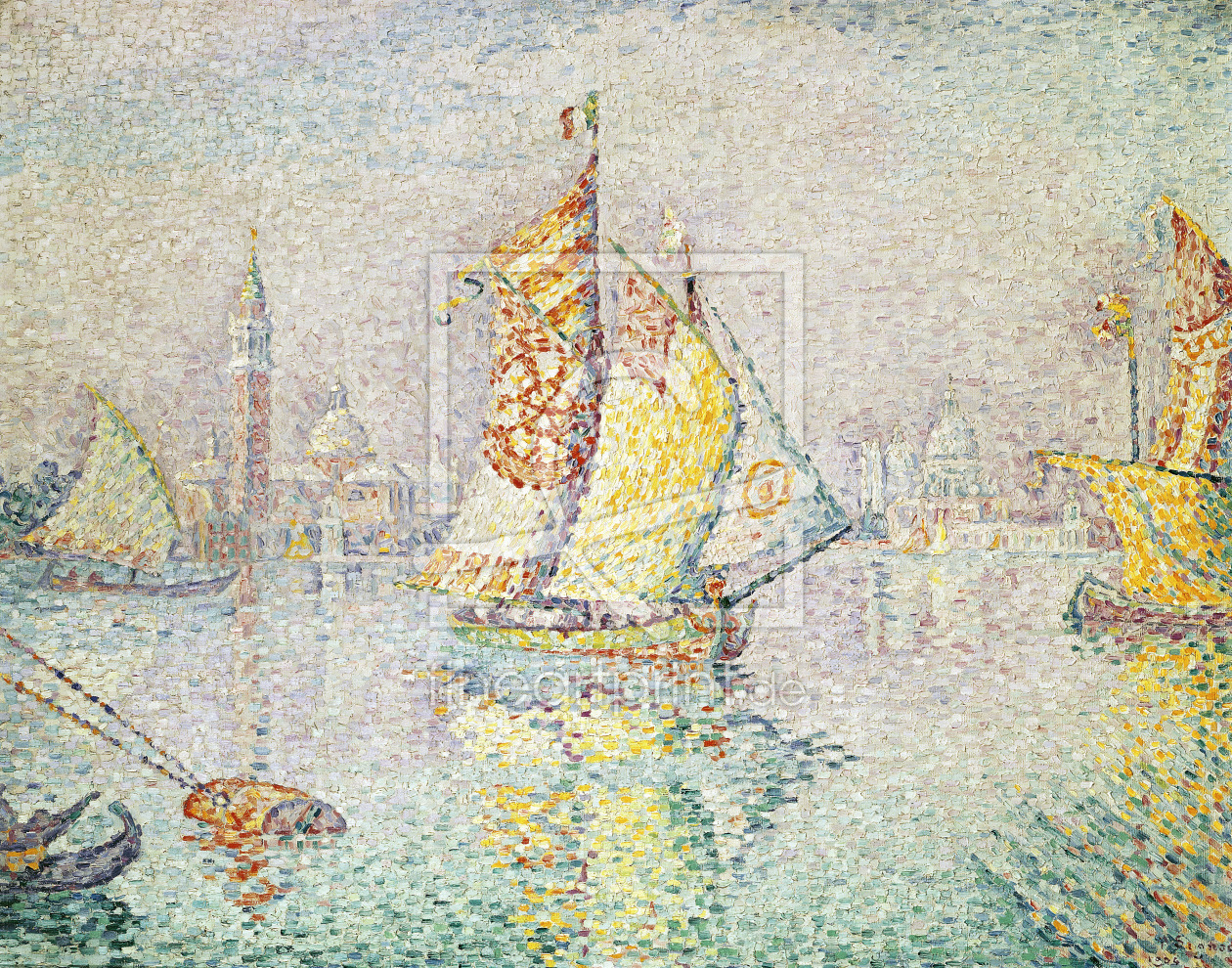 Bild-Nr.: 31002543 The Yellow Sail, Venice, 1904 erstellt von Signac, Paul