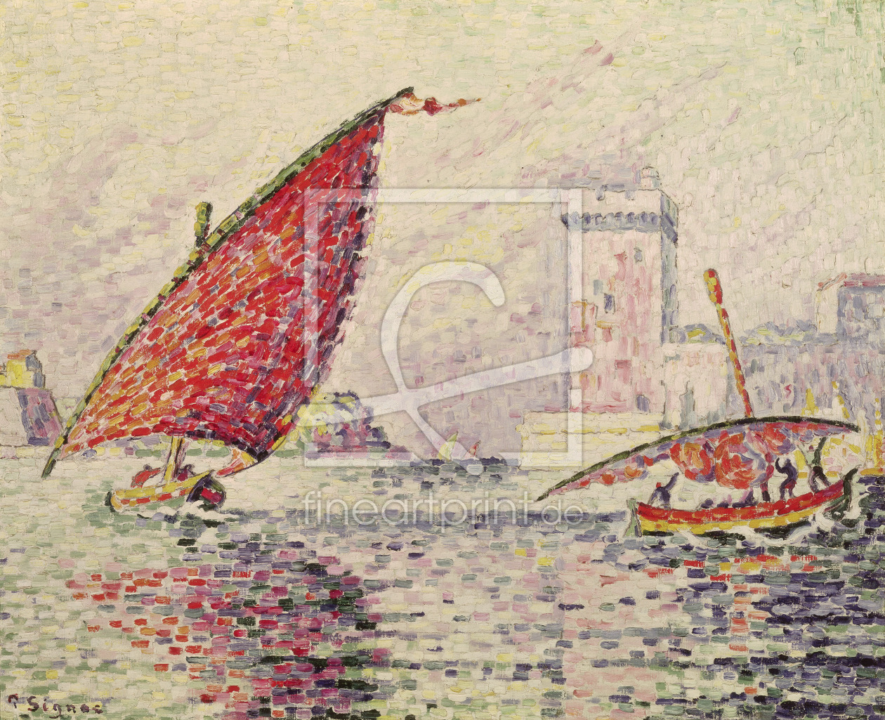 Bild-Nr.: 31002547 Fort Saint-Jean, Marseilles, 1907 erstellt von Signac, Paul