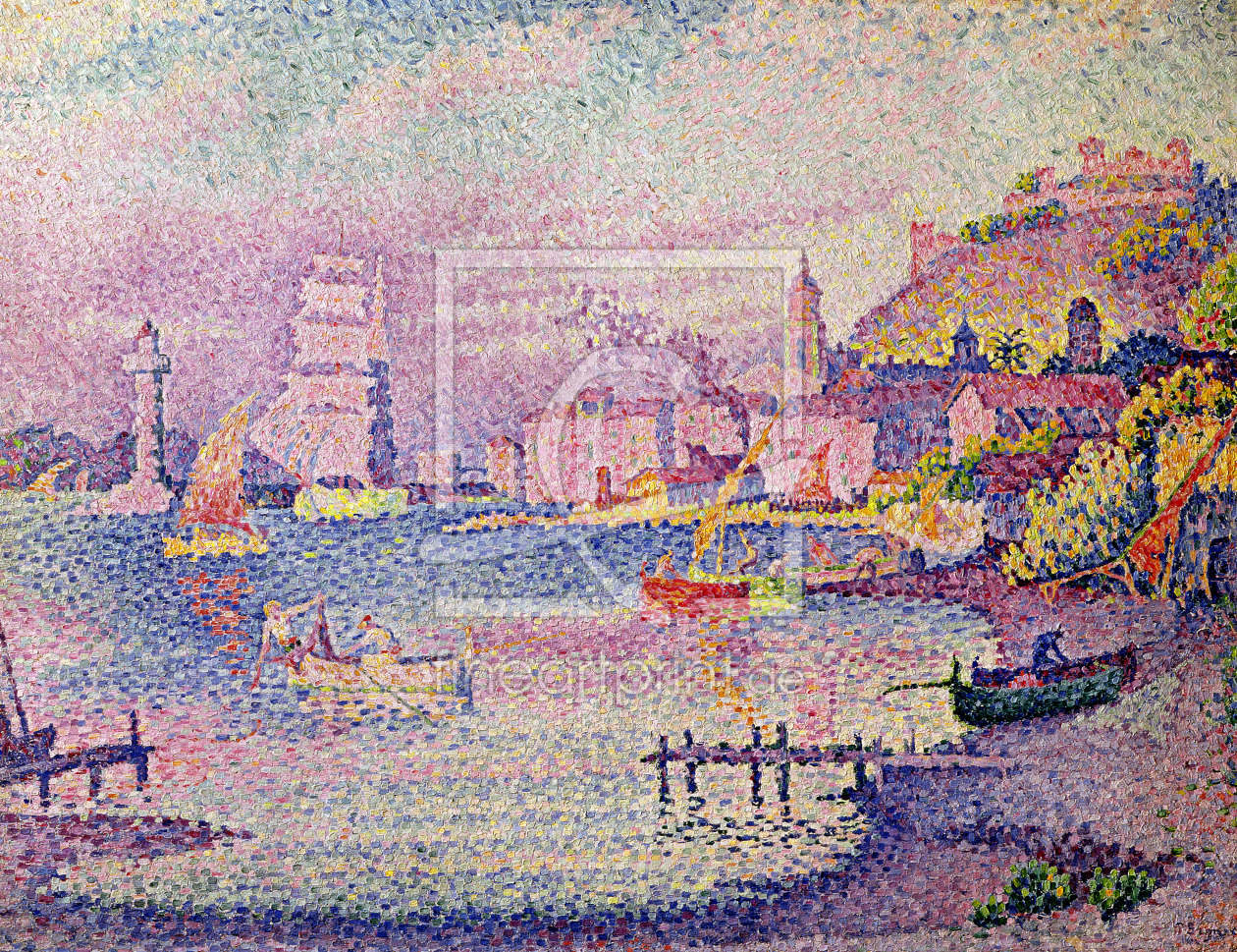 Bild-Nr.: 31002548 Leaving the Port of Saint-Tropez, 1902 erstellt von Signac, Paul