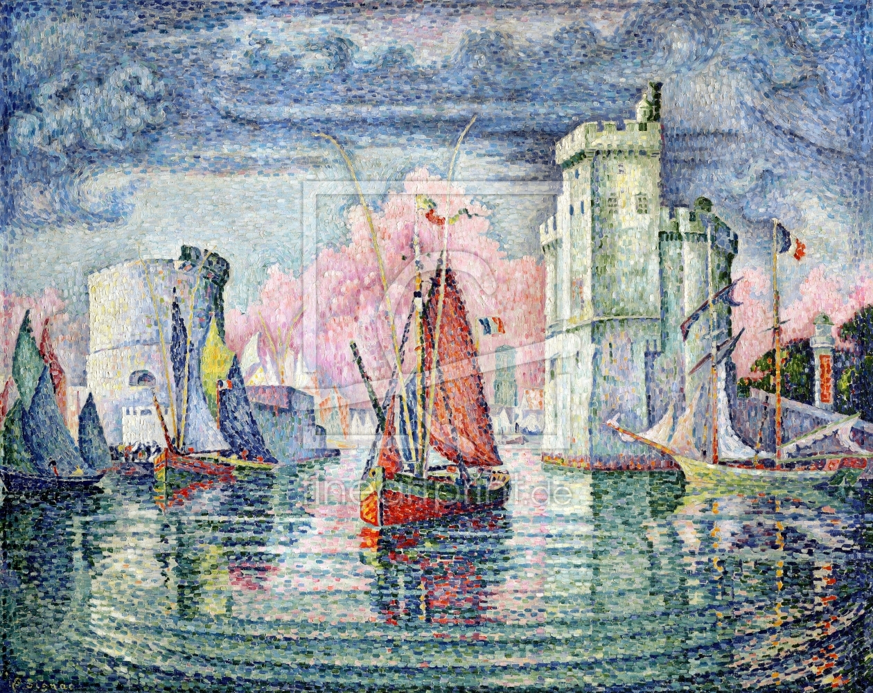 Bild-Nr.: 31002549 The Port at La Rochelle, 1921 erstellt von Signac, Paul