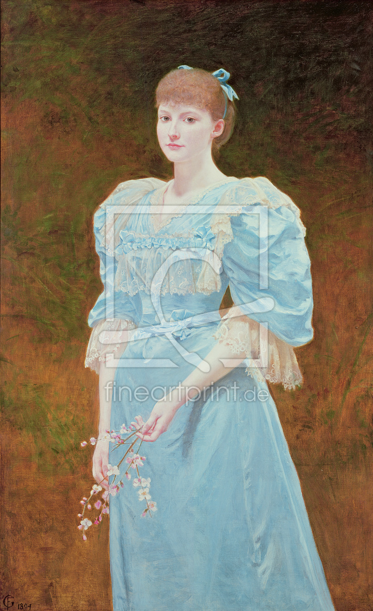 Bild-Nr.: 31002559 Rica - his daughter, 1894 erstellt von Goodall, Frederick