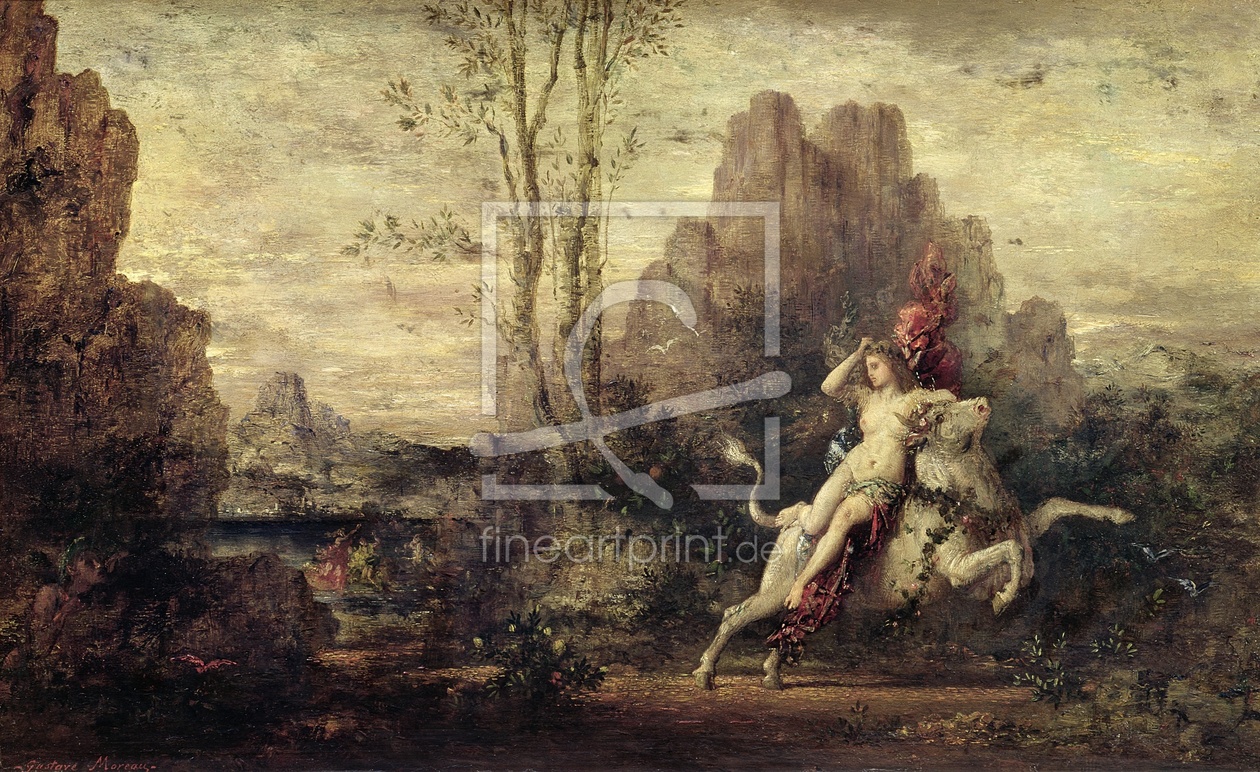 Bild-Nr.: 31002574 The Rape of Europa, c.1869 erstellt von Moreau, Gustave