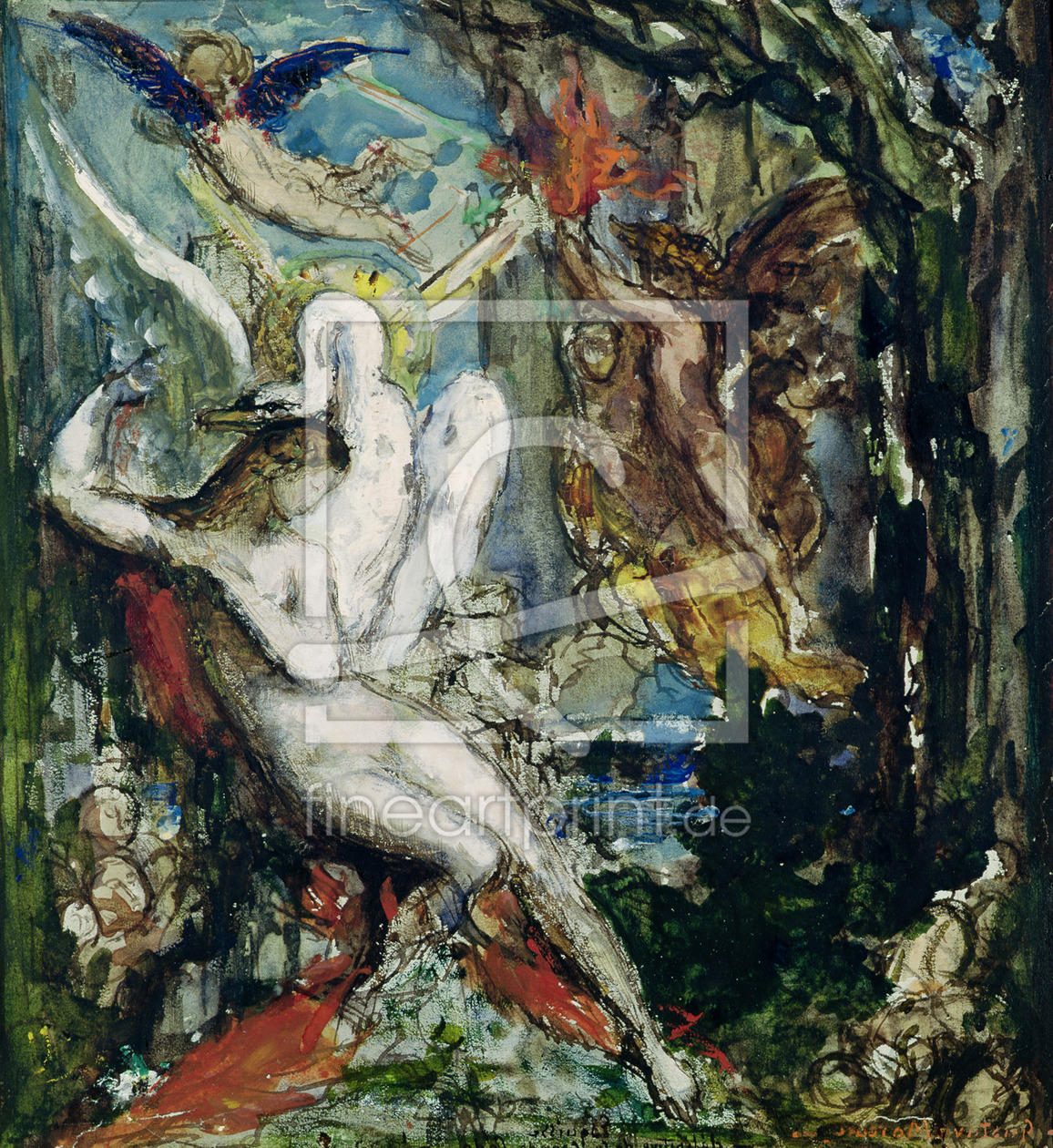 Bild-Nr.: 31002580 Leda erstellt von Moreau, Gustave