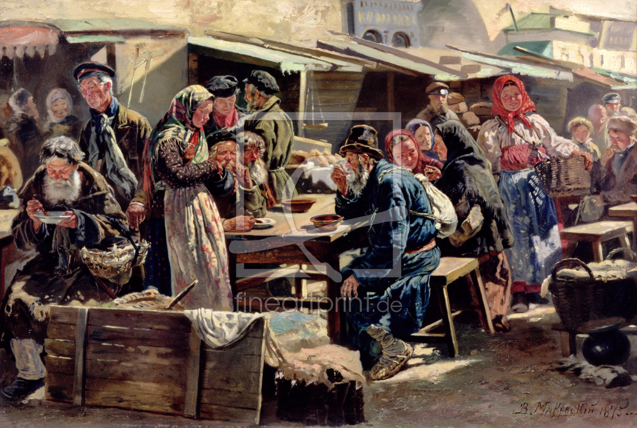 Bild-Nr.: 31002591 The Meal, 1875 erstellt von Makovsky, Vladimir Egorovic