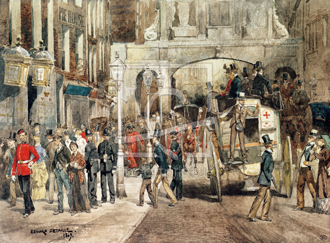 Bild-Nr.: 31002609 London Street, 1869 erstellt von Detaille, Jean-Baptiste Edouard