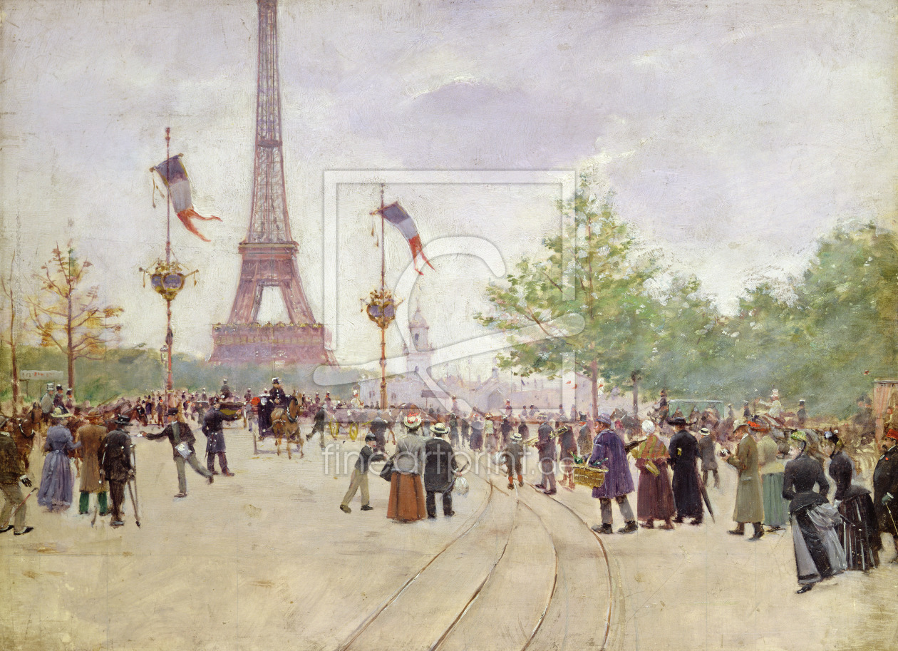 Bild-Nr.: 31002646 Entrance to the Exposition Universelle, 1889 erstellt von Beraud, Jean